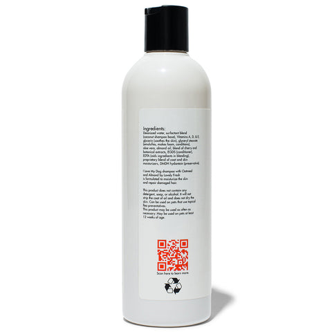Natural Dog Shampoo Oatmeal & Almond - Lovely Fresh - 3